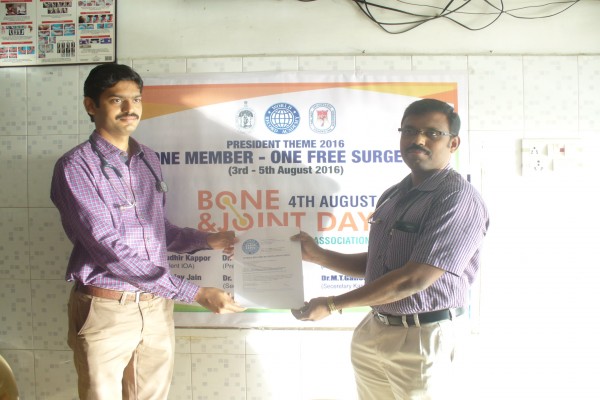 Bone and Joint Day Celebration
